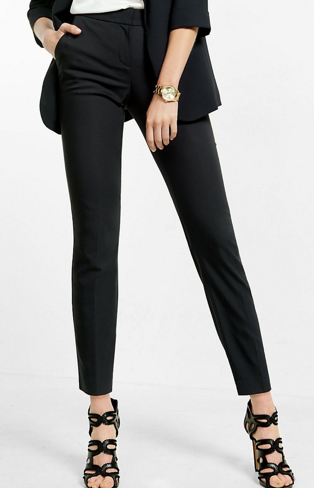 Black Express Columnist Pants